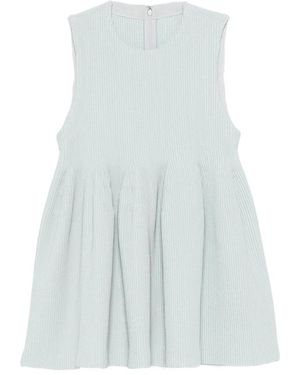 CFCL Hypha Sleeveless Blouse - Blue