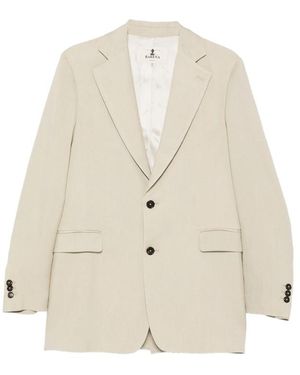 Barena Buttoned Blazer - Natural