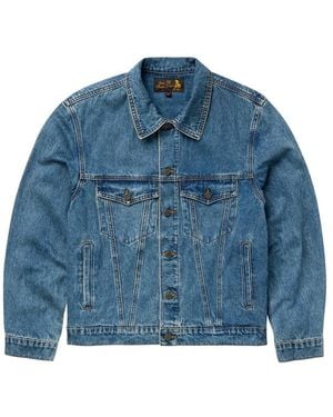 One Of These Days Long-Sleeves Jacket - Blue
