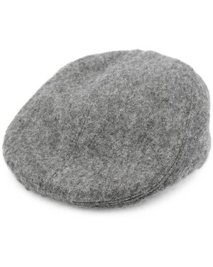 Ruslan Baginskiy Solid Beret Hat - Grey