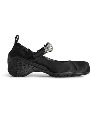 Simone Rocha Ballet Flats - Black