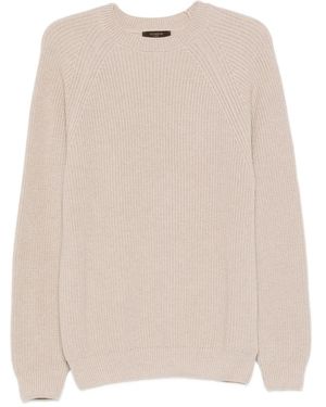 ZANONE-SLOWEAR Raglan-Sleeve Cashmere Jumper - Natural