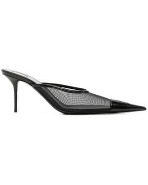 Saint Laurent Pointed-Toe Mules - Multicolour