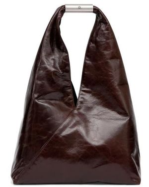MM6 by Maison Margiela Japanese Bag Jewel Handle Classic - Brown
