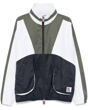 K-Way Colour-Block Jacket - Blue