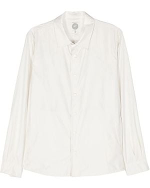 Mazzarelli Long-Sleeve Shirt Jacket - White