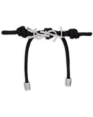 Saint Laurent Bracelets - Black