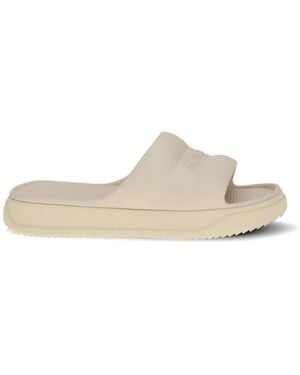 Moncler Neutrals Flip-Flops & Slides - Natural