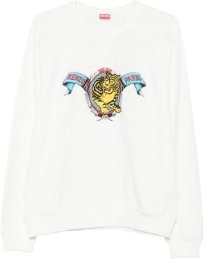 KENZO Tiger Academy Sweatshirt - White