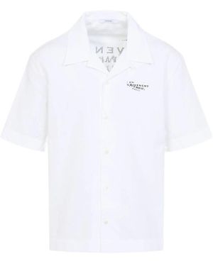 Givenchy Cotton Short-Sleeved Shirt - White