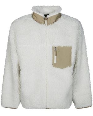 Ralph Lauren Fleece Zip-Up Jacket - Grey