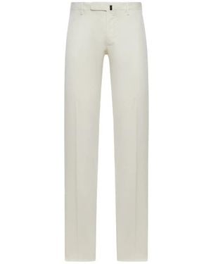 Incotex Slim-Fit Tailored Trousers - White