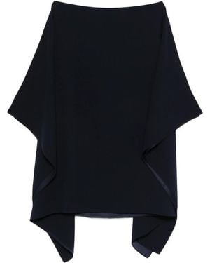 Gianluca Capannolo Short-Sleeve Blouse - Blue