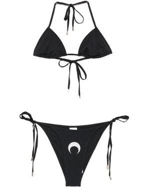 Marine Serre Bikinis - Black