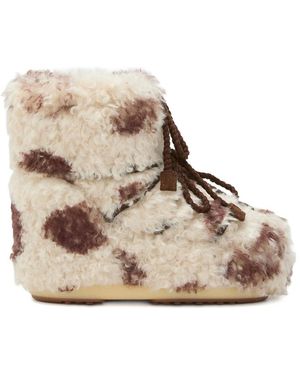 Moonboot Icon Low Snow Boots - Natural