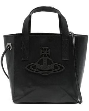 Vivienne Westwood Orb-Embellished Tote Bag - Black