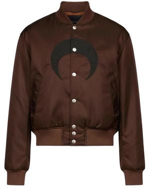Marine Serre Jackets - Brown