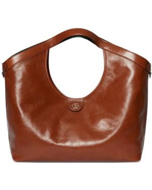 Gucci Tote Bags - Brown