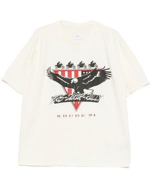 R H U D E © Neutrals T-Shirts & Vests - White