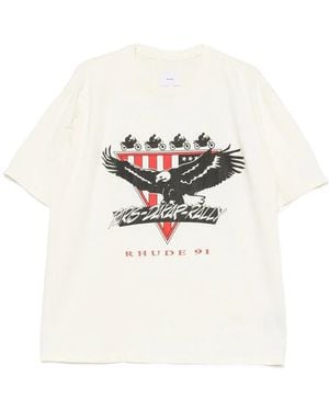 R H U D E © Neutrals T-Shirts & Vests - White