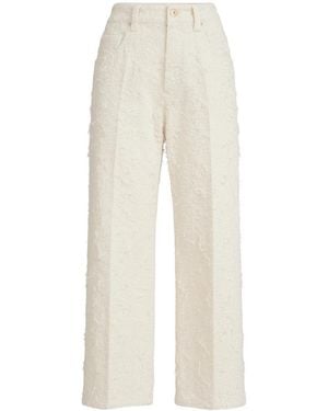 Brunello Cucinelli Wide Trousers - Natural