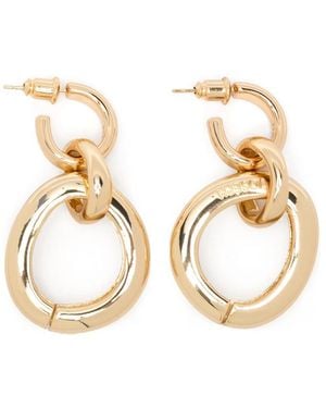 JOSEPH Link-Detail Earrings - Metallic