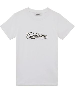 Gcds T-Shirt Slim Fit - White