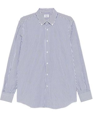 Mazzarelli Striped Shirt - Purple