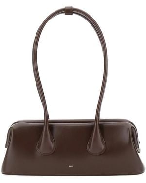 OSOI Leather Shoulder Bag - Brown