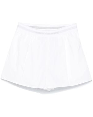 Alexander Wang Cotton Shorts - White