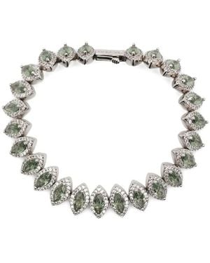 DARKAI Crystal-Embellished Bracelet - Metallic