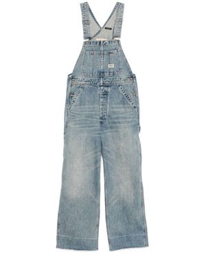 R13 D'Arcy Overalls - Blue