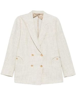 Blazé Milano Blazé Milano Neutrals Jackets - White