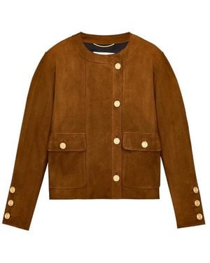 Saint Laurent Short Jacket - Brown