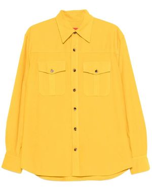 Isaia Casual Shirts - Yellow