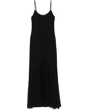 Giorgio Armani Jersey Midi Dress - Black