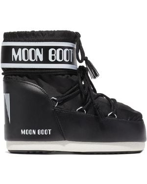 Moon Boot Icon Low Nylon Boots - Black