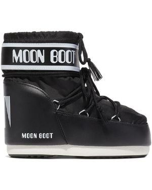 Moonboot Logo-Detail Snow Boots - Black