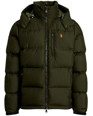 Ralph Lauren Hooded Puffer Jacket - Green