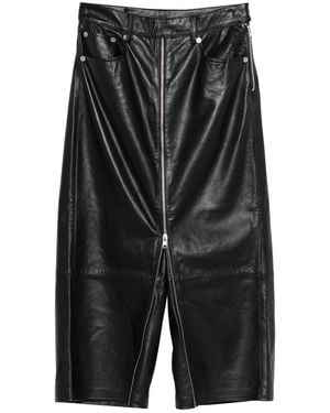 R13 Zippered Trousers - Black