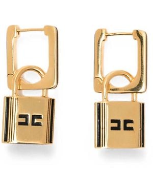Elisabetta Franchi Earrings - Metallic