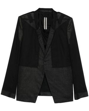 Rick Owens Jackets - Black