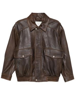 DUNST Pocket Panelled Jacket - Brown