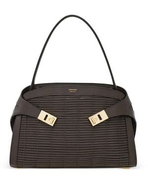 Ferragamo Shoulder Bags - Black