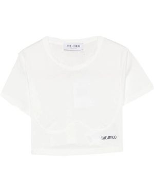 The Attico T-Shirt Cotton - White