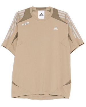 adidas Stripes T-Shirt - Natural