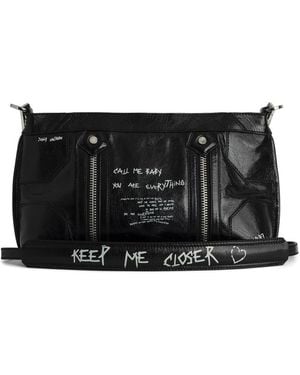 ショルダーバッグ・ポシェット Zadig & Voltaire Sunny Moody Punk Shoulder Bag - Leather - Sunny Mood Punk Leather Bag in Black | Zadig&Voltaire