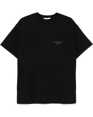 Givenchy Logo-Print T-Shirt - Black