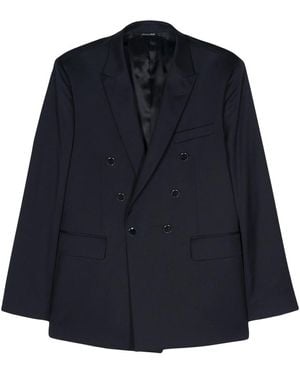 Reveres 1949 Double-Breasted Blazer - Blue