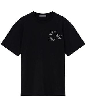 Givenchy Scripty-Print T-Shirt - Black